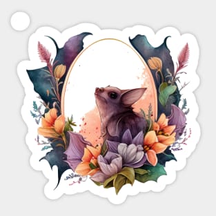 Vampire Bat Sticker